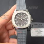 Perfect Replica Best Replica Ladies Patek Philippe Aquanaut 5067A Grey Watch